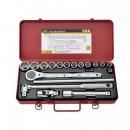 ソケットレンチセットM(差込角12.7mm)18点【SWS-413M】